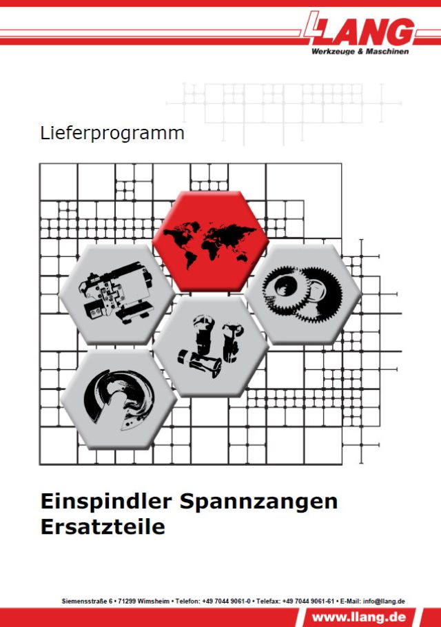 Einspindler Spannzangen