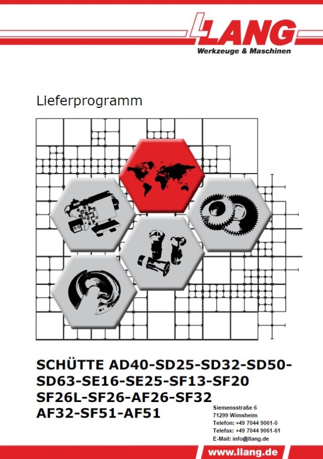 schütte lieferprogramm